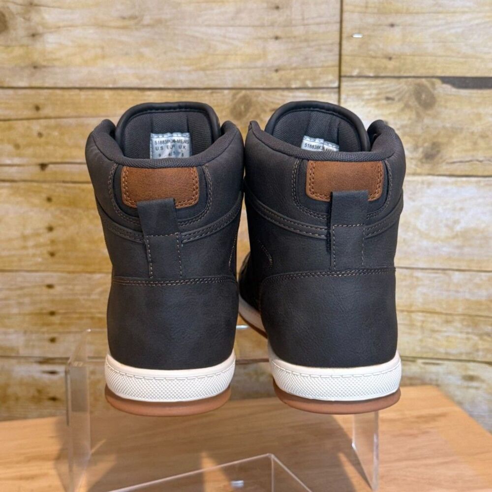 LEVI'S STATION URBAN STREETWEAR EVERYDAY CASUAL HIGH TOP SNEAKER BOOTS  SZ. 9 - Picture 6 of 6